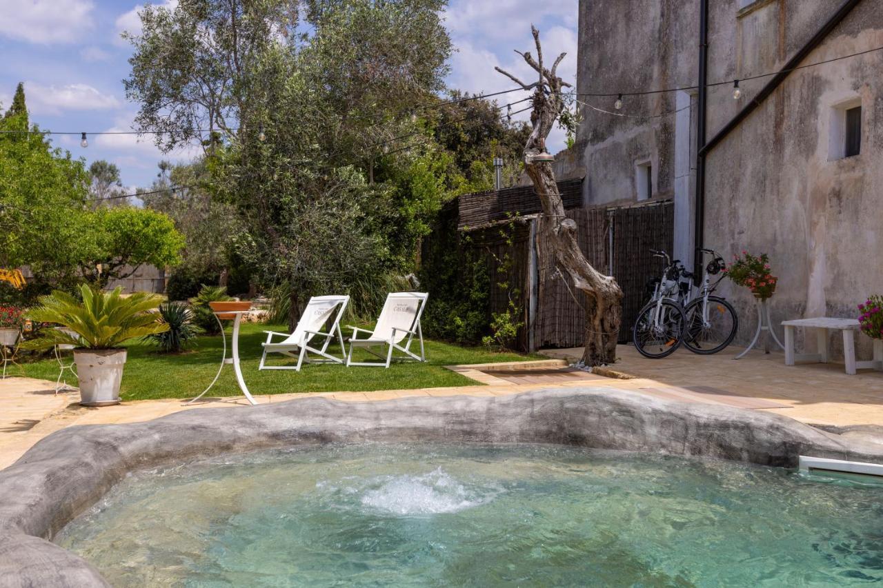 Badia Del Casale Bed & Breakfast อูเจนโต ภายนอก รูปภาพ